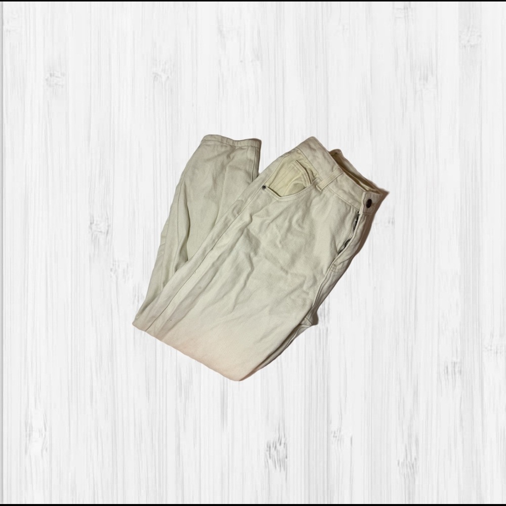 Women’s Cream Colored Shein High Rise Jeans